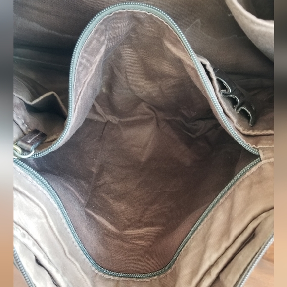 FOSSIL - Brown Leather Briefcase/Computer Bag - Picture 4 of 15